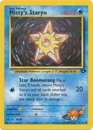 Misty's Staryu (92/132) [Gym Challenge Unlimited] | Galactic Gamez