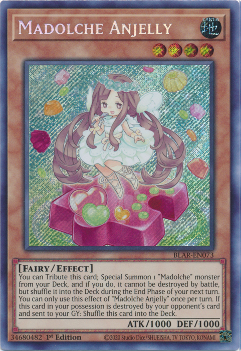 Madolche Anjelly [BLAR-EN073] Secret Rare | Galactic Gamez