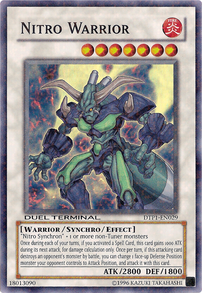 Nitro Warrior [DTP1-EN029] Super Rare | Galactic Gamez