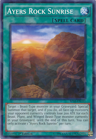 Ayers Rock Sunrise (Shatterfoil) [BP03-EN183] Common | Galactic Gamez