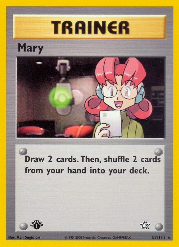 Mary (87/111) [Neo Genesis 1st Edition] | Galactic Gamez