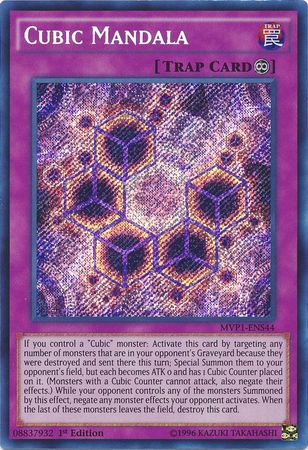 Cubic Mandala [MVP1-ENS44] Secret Rare | Galactic Gamez