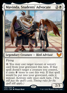 Mavinda, Students' Advocate [Strixhaven: School of Mages] | Galactic Gamez