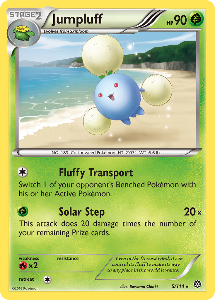 Jumpluff (5/114) [XY: Steam Siege] | Galactic Gamez