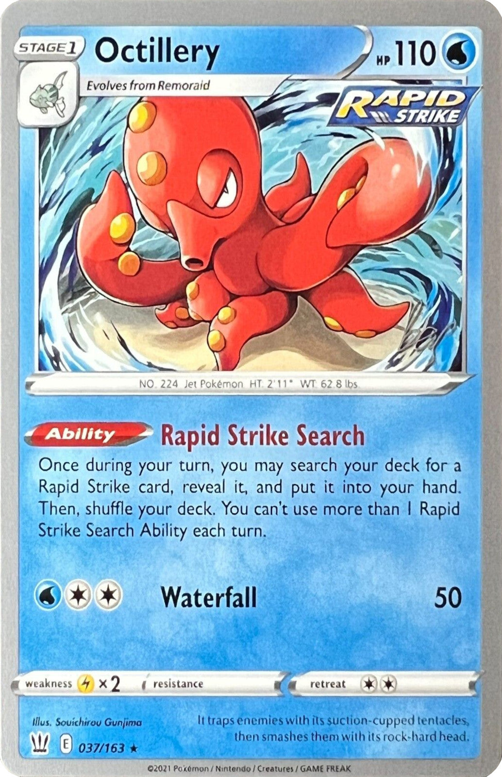 Octillery (037/163) (Cheryl Again - Sebastian Lashmet) [World Championships 2022] | Galactic Gamez