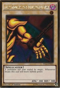 Left Arm of the Forbidden One [PGL2-EN025] Gold Rare | Galactic Gamez