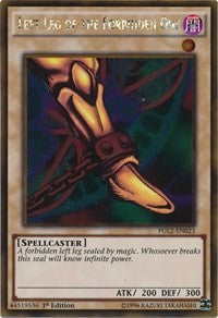 Left Leg of the Forbidden One [PGL2-EN023] Gold Rare | Galactic Gamez