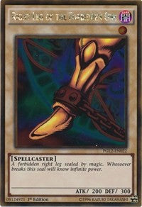 Right Leg of the Forbidden One [PGL2-EN022] Gold Rare | Galactic Gamez