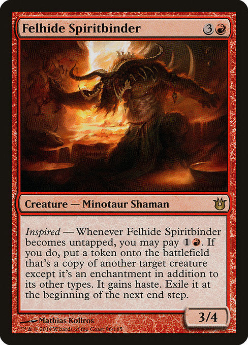 Felhide Spiritbinder [Born of the Gods] | Galactic Gamez