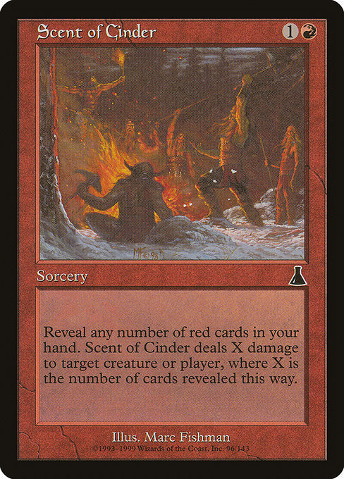 Scent of Cinder [Urza's Destiny] | Galactic Gamez