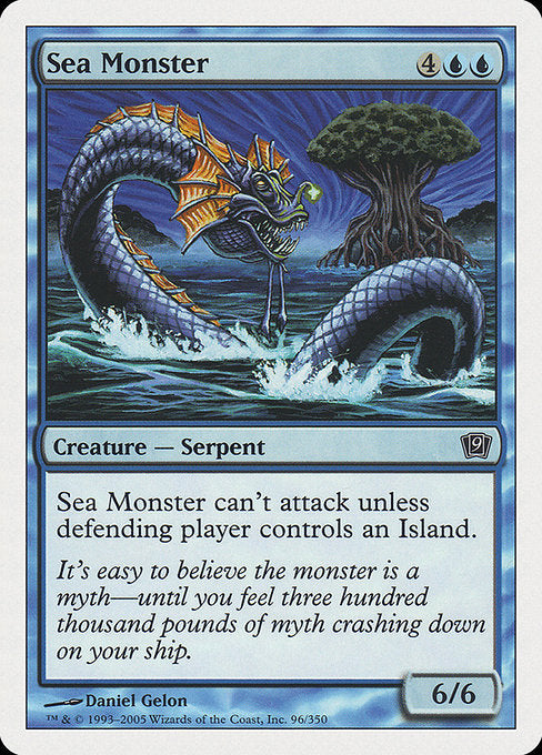 Sea Monster [Ninth Edition] | Galactic Gamez