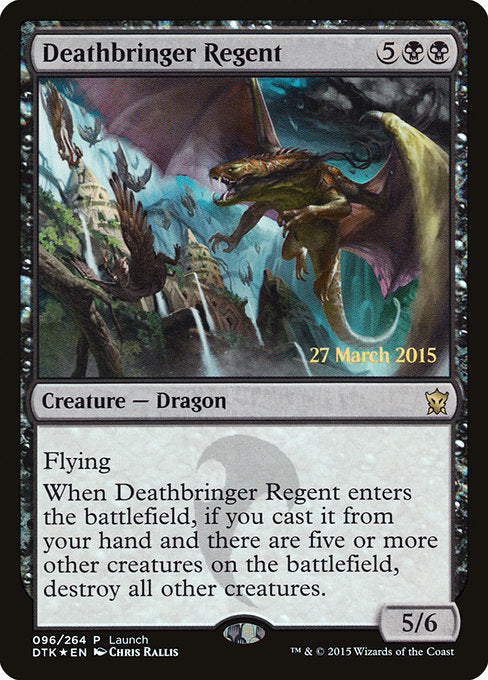 Deathbringer Regent [Dragons of Tarkir Promos] | Galactic Gamez