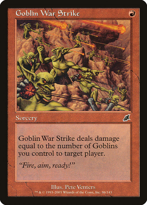 Goblin War Strike [Scourge] | Galactic Gamez