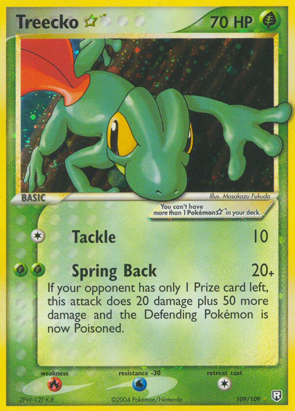 Treecko Star (109/109) [EX: Team Rocket Returns] | Galactic Gamez