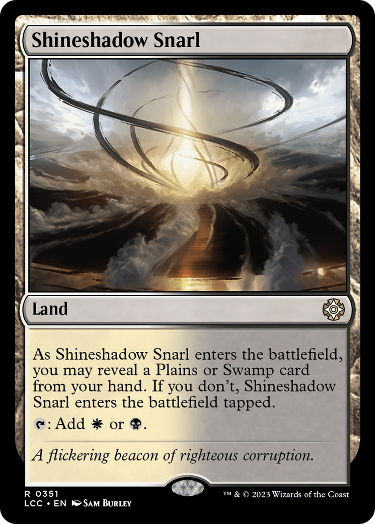 Shineshadow Snarl [The Lost Caverns of Ixalan Commander] | Galactic Gamez