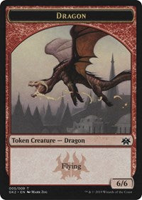 Dragon // Goblin Token [Ravnica Allegiance: Guild Kits] | Galactic Gamez