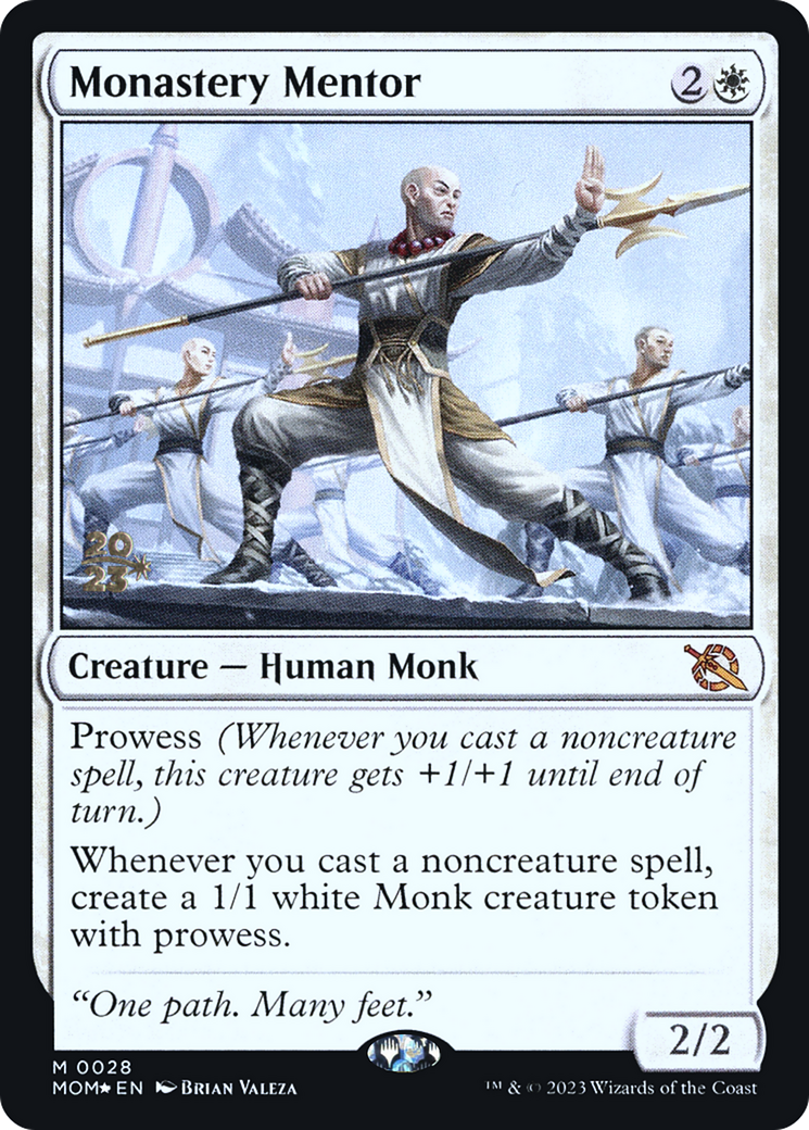 Monastery Mentor [March of the Machine Prerelease Promos] | Galactic Gamez