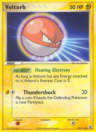 Voltorb (85/112) [EX: FireRed & LeafGreen] | Galactic Gamez