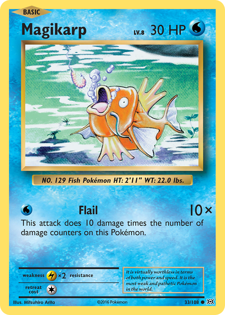 Magikarp (33/108) [XY: Evolutions] | Galactic Gamez