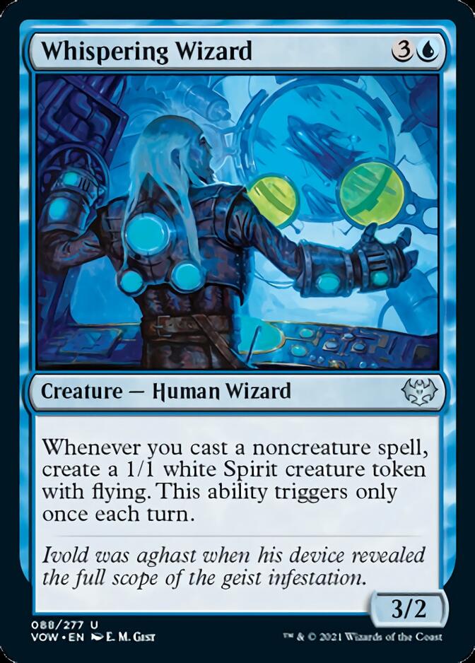 Whispering Wizard [Innistrad: Crimson Vow] | Galactic Gamez