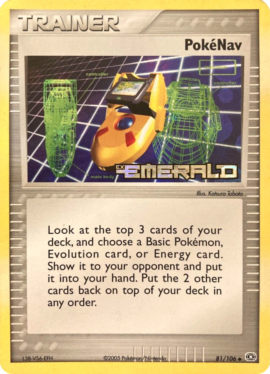 PokeNav (81/106) (Stamped) [EX: Emerald] | Galactic Gamez