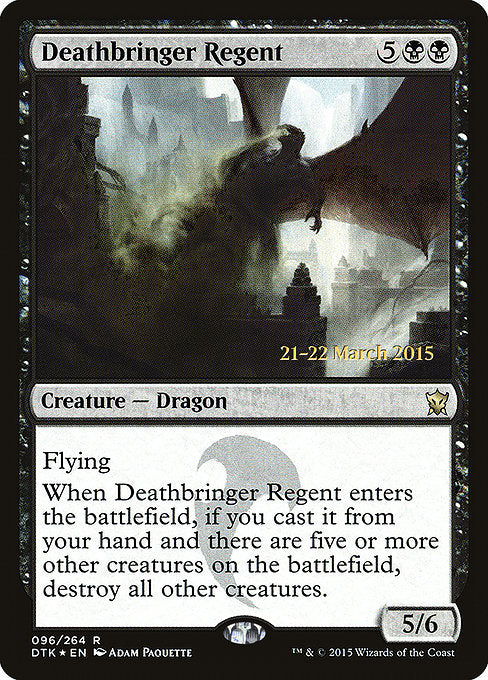 Deathbringer Regent [Dragons of Tarkir Promos] | Galactic Gamez