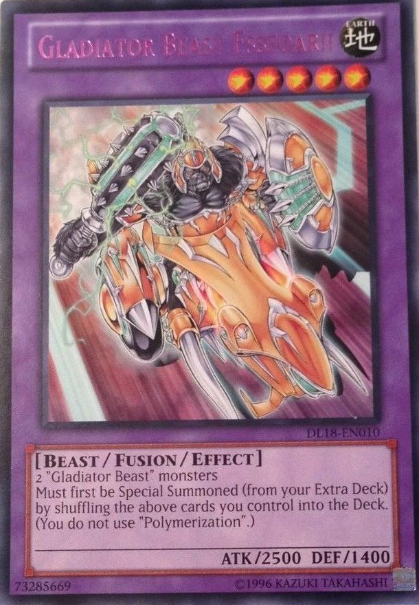 Gladiator Beast Essedarii (Purple) [DL18-EN010] Rare | Galactic Gamez
