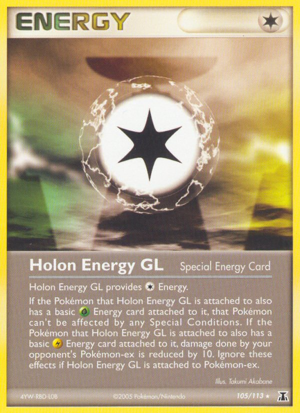 Holon Energy GL (105/113) [EX: Delta Species] | Galactic Gamez
