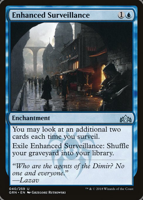 Enhanced Surveillance [Guilds of Ravnica] | Galactic Gamez