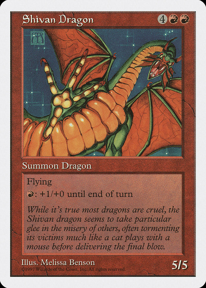 Shivan Dragon [Fifth Edition] | Galactic Gamez