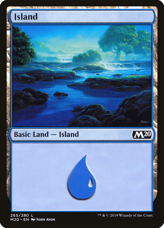 Island (#265) [Core Set 2020] | Galactic Gamez