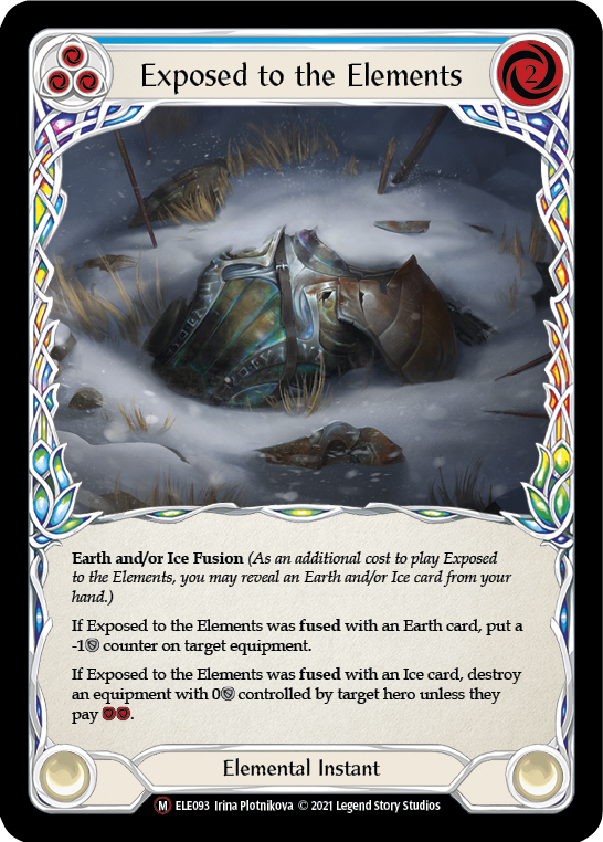 Exposed to the Elements [U-ELE093] Unlimited Rainbow Foil | Galactic Gamez