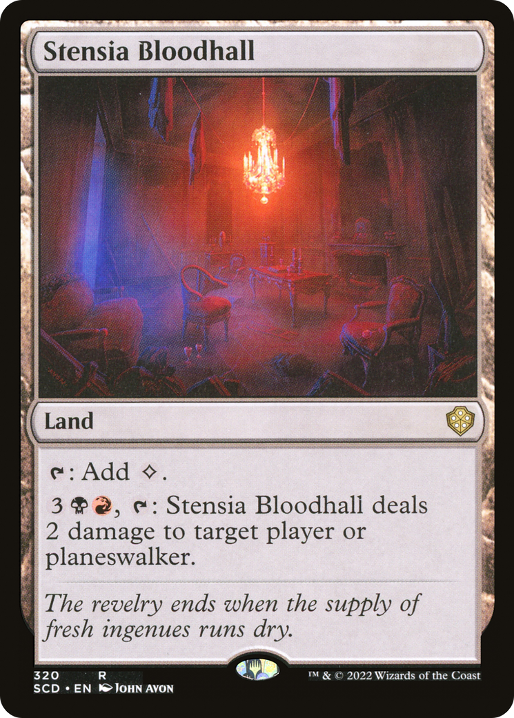 Stensia Bloodhall [Starter Commander Decks] | Galactic Gamez