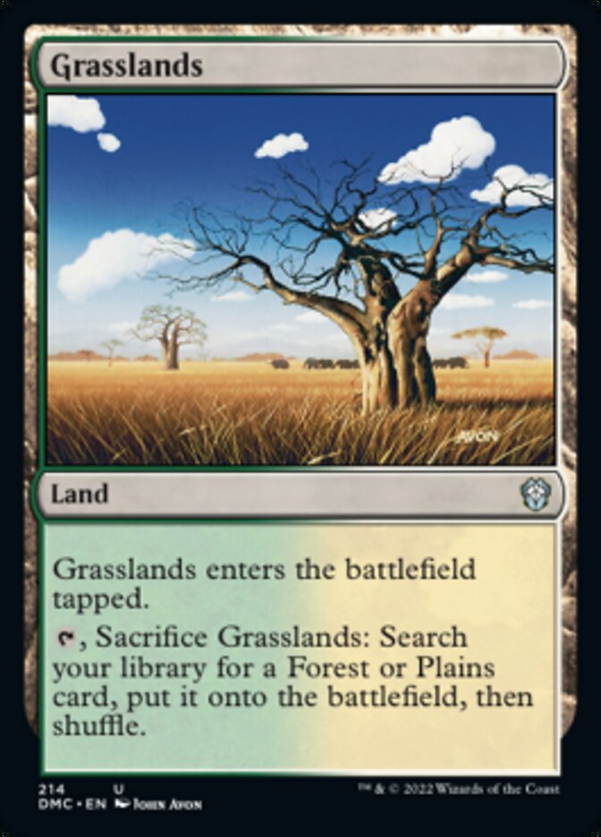 Grasslands [Dominaria United Commander] | Galactic Gamez