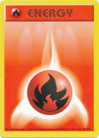 Fire Energy (98/102) [Base Set Shadowless Unlimited] | Galactic Gamez