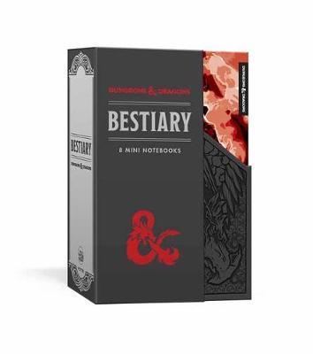 Dungeons and Dragons Bestiary Notebook Set : 8 Mini Notebooks | Galactic Gamez