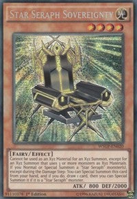 Star Seraph Sovereignty [WSUP-EN020] Secret Rare | Galactic Gamez