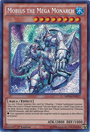 Mobius the Mega Monarch [MP14-EN217] Secret Rare | Galactic Gamez