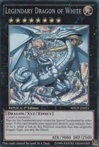 Legendary Dragon of White [WSUP-EN051] Secret Rare | Galactic Gamez