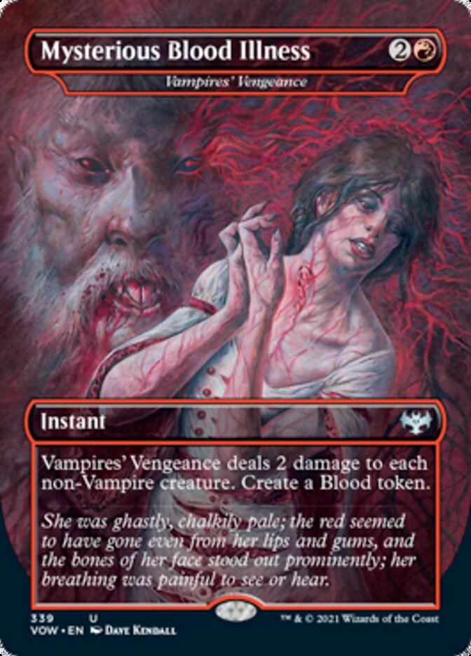 Vampires' Vengeance - Mysterious Blood Illness [Innistrad: Crimson Vow] | Galactic Gamez