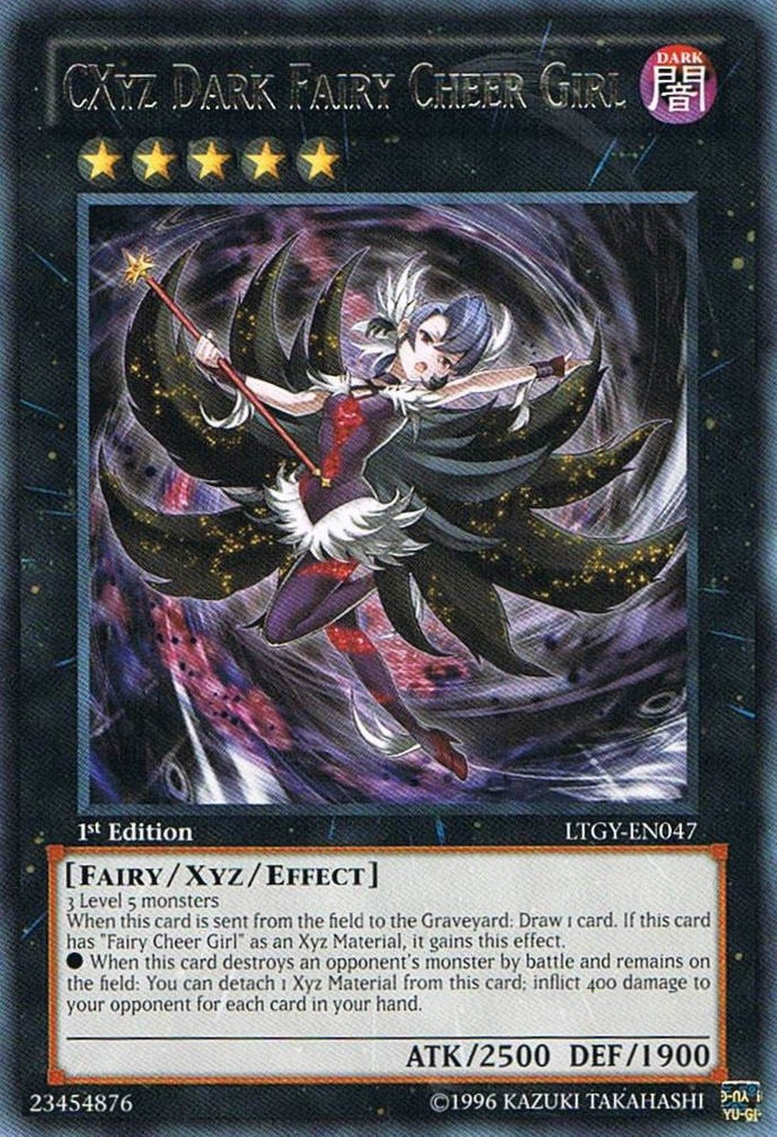 CXyz Dark Fairy Cheer Girl [LTGY-EN047] Rare | Galactic Gamez