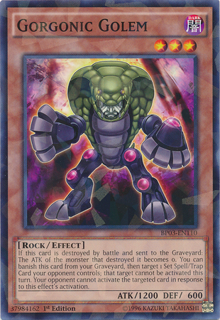 Gorgonic Golem (Shatterfoil) [BP03-EN110] Common | Galactic Gamez