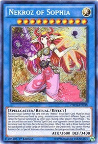 Nekroz of Sophia [CROS-EN038] Secret Rare | Galactic Gamez