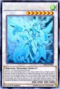 Clear Wing Synchro Dragon (Ghost Rare) [CROS-EN046] Ghost Rare | Galactic Gamez