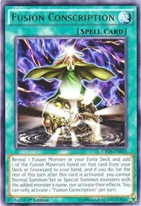 Fusion Conscription [CROS-EN053] Rare | Galactic Gamez