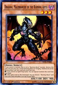 Draghig, Malebranche of the Burning Abyss [CROS-EN082] Super Rare | Galactic Gamez