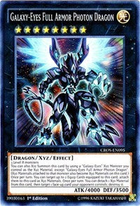 Galaxy-Eyes Full Armor Photon Dragon [CROS-EN095] Super Rare | Galactic Gamez