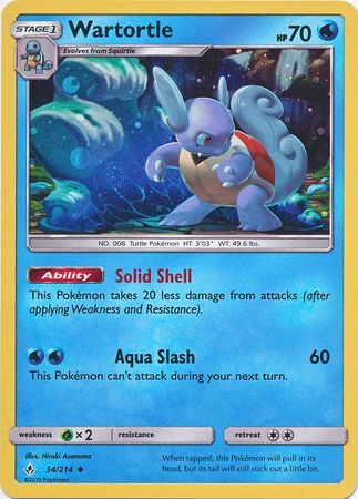 Wartortle (34/214) (Premium Collection Promo) [Sun & Moon: Unbroken Bonds] | Galactic Gamez