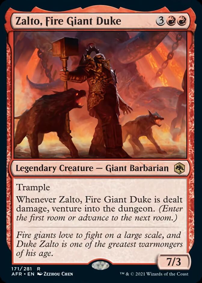 Zalto, Fire Giant Duke [Dungeons & Dragons: Adventures in the Forgotten Realms] | Galactic Gamez
