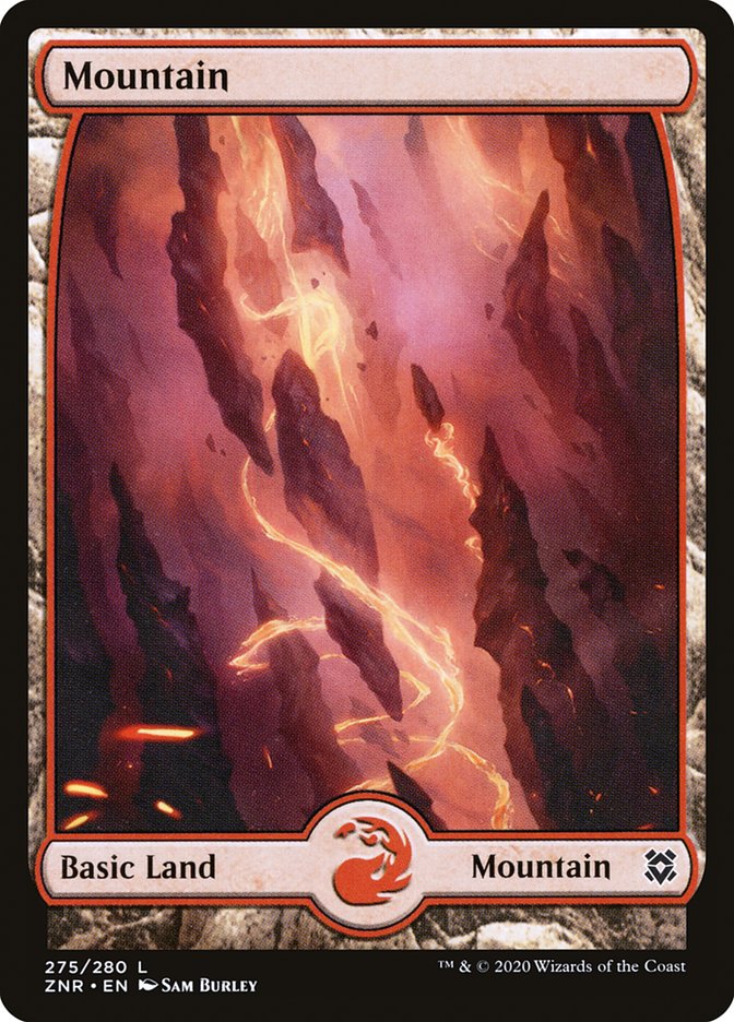 Mountain (275) [Zendikar Rising] | Galactic Gamez